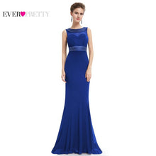 [Beads Easy To Fall] Women Evening Dresses Ever Pretty EP08734 Mermaid Evening Dress See Through Gowns Evening Party Dresses