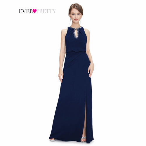 Evening Dress Ever Pretty EP08383 2017 Elegant Neckline Women Long Sexy On Line Plus Size Evening Gown Dress